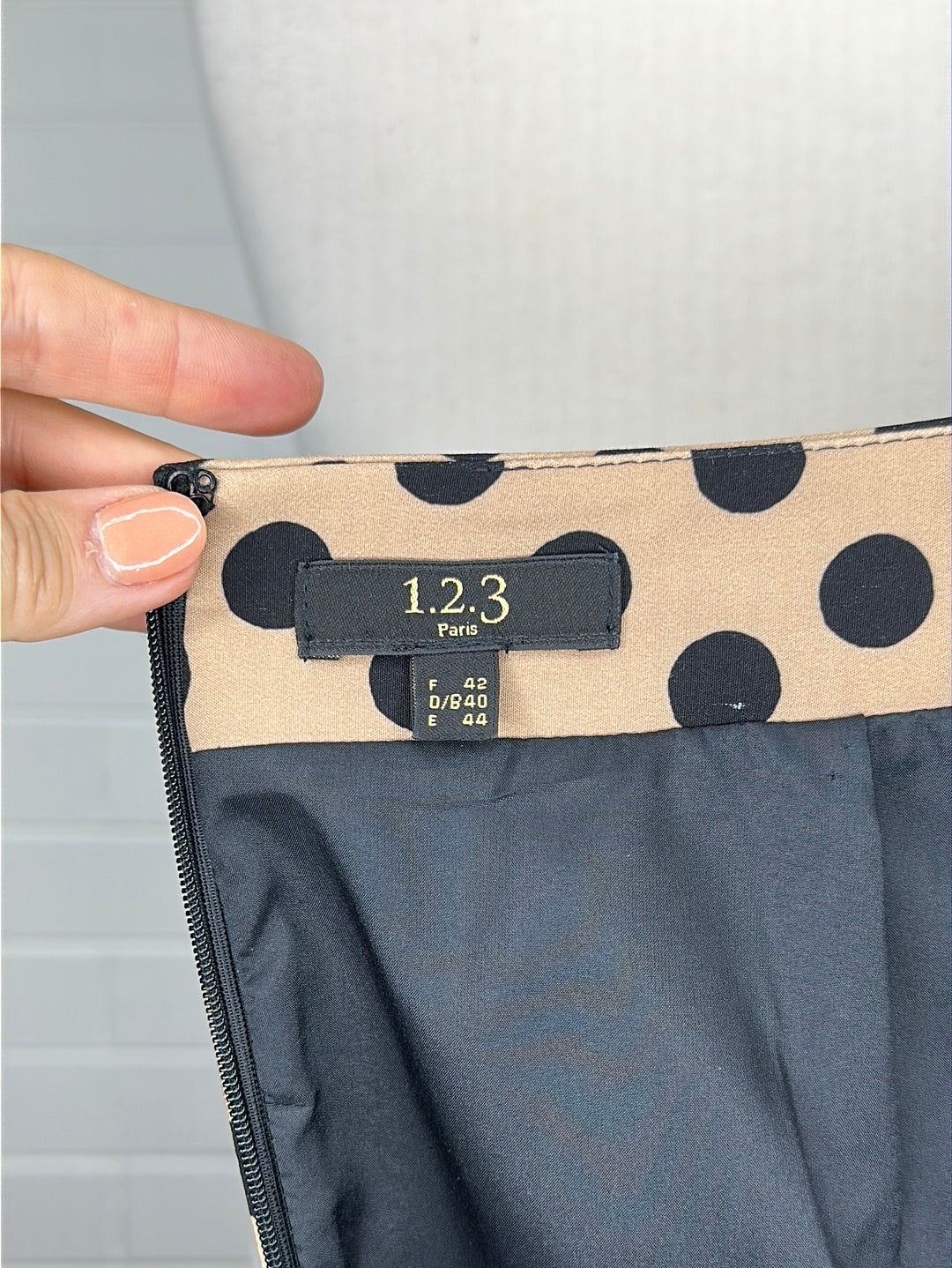 1.2.3 | Paris | skirt | size 14 | knee length