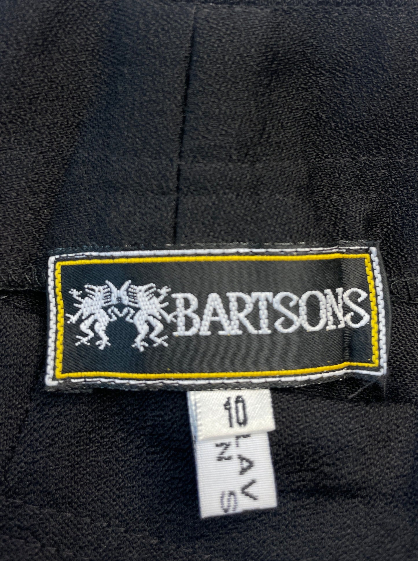 Bartsons | Belgium | vintage 80's | pants | size 10 | straight leg