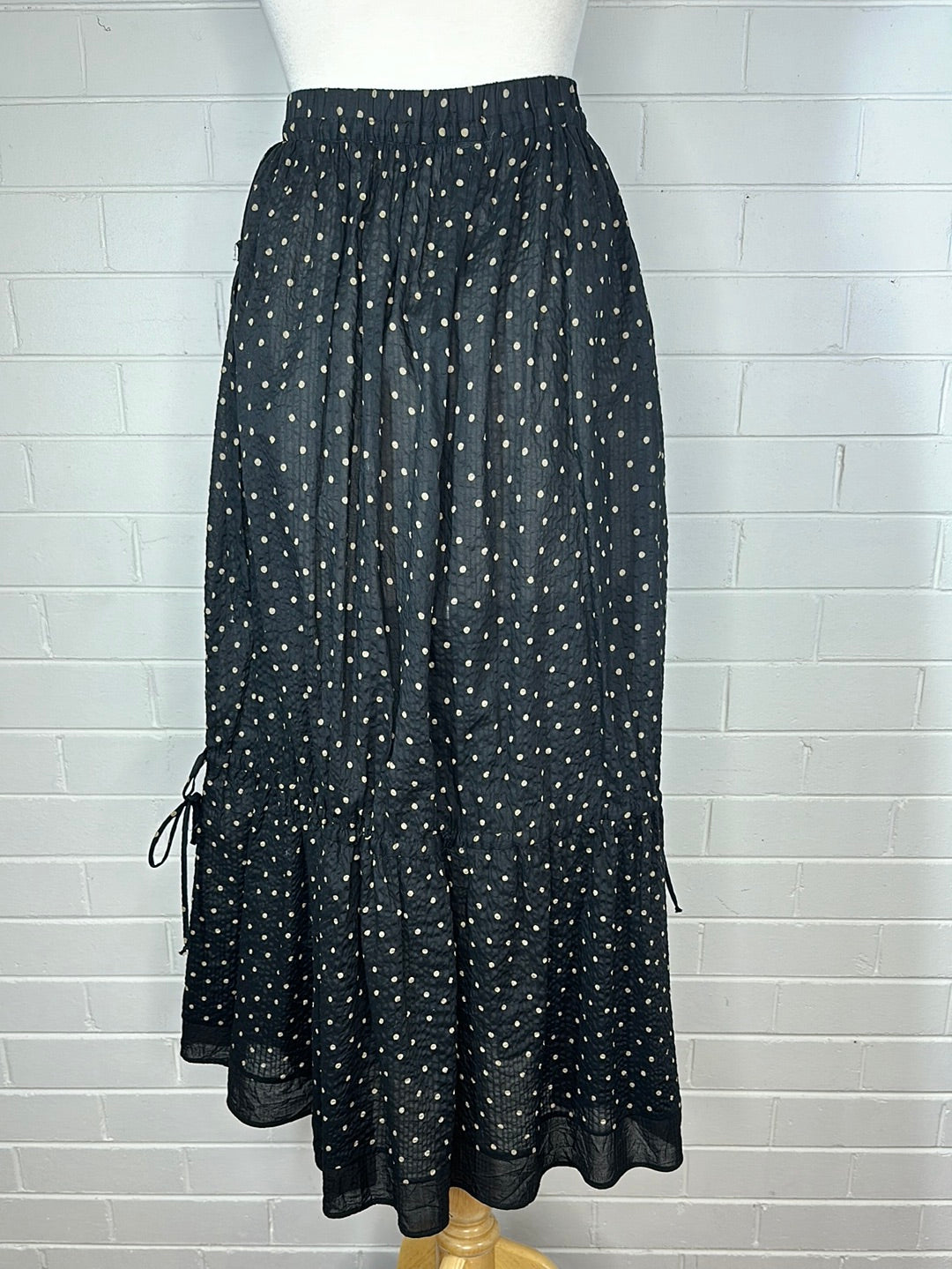 Bec + Bridge | skirt | size 10 | maxi length | 100% cotton