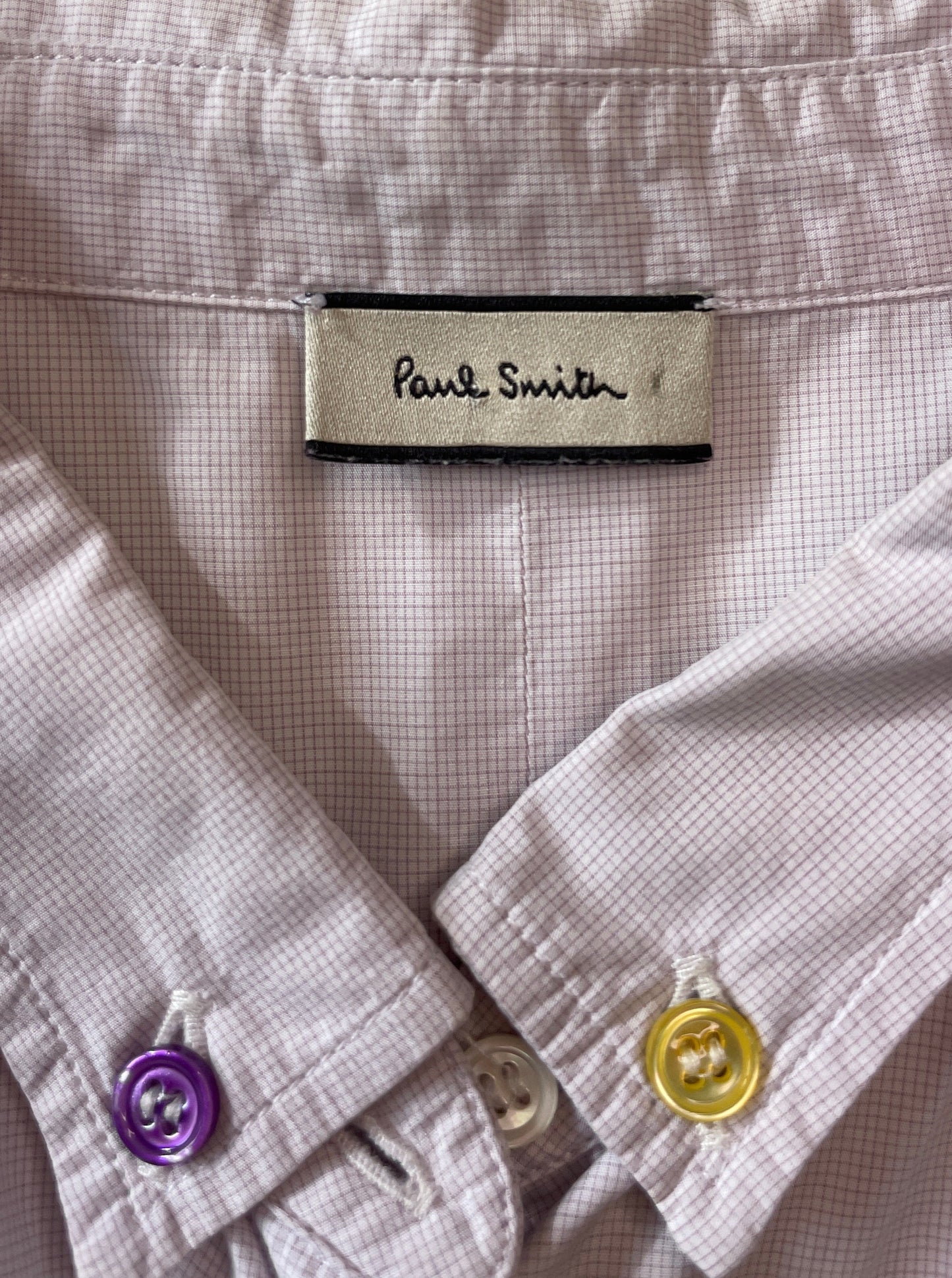 Paul Smith | London | shirt | size 8 | long sleeve | 100% cotton | made in Italy