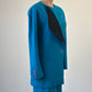 DIGBYS | vintage 80's | skirt & jacket set | size 14 | knee length | 100% wool | made in Italy