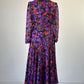 Sally Browne | vintage 80's | dress | size 12 | maxi length | made in Australia 🇦🇺