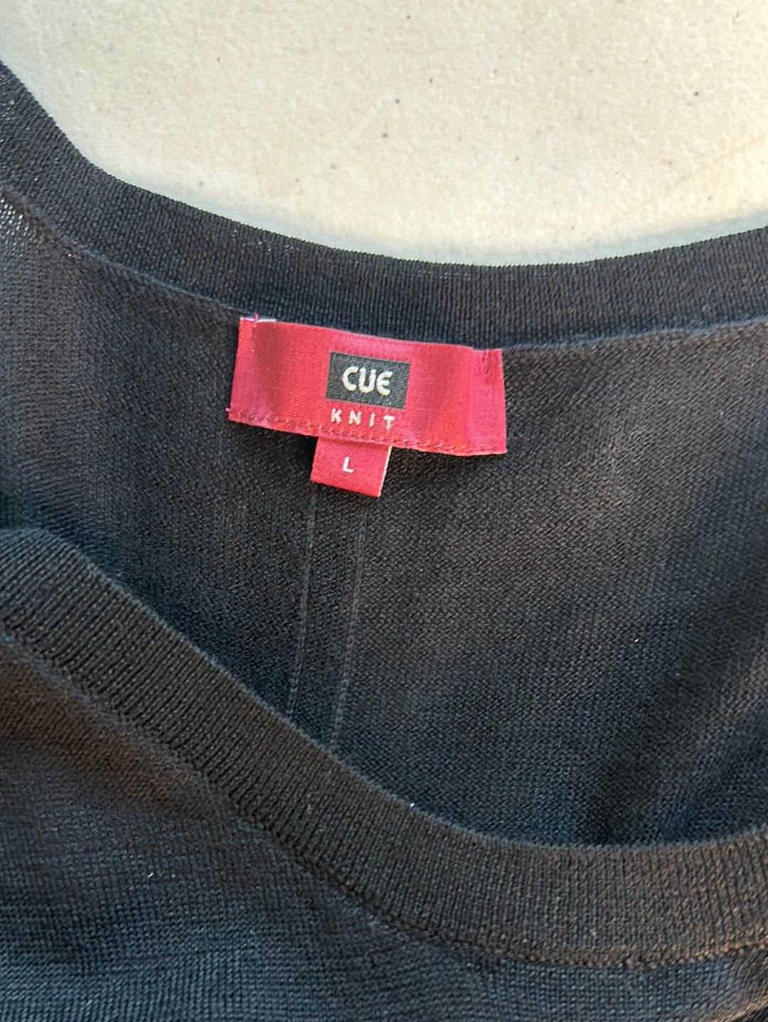 Cue | dress | size 14 | mini length | 100% wool