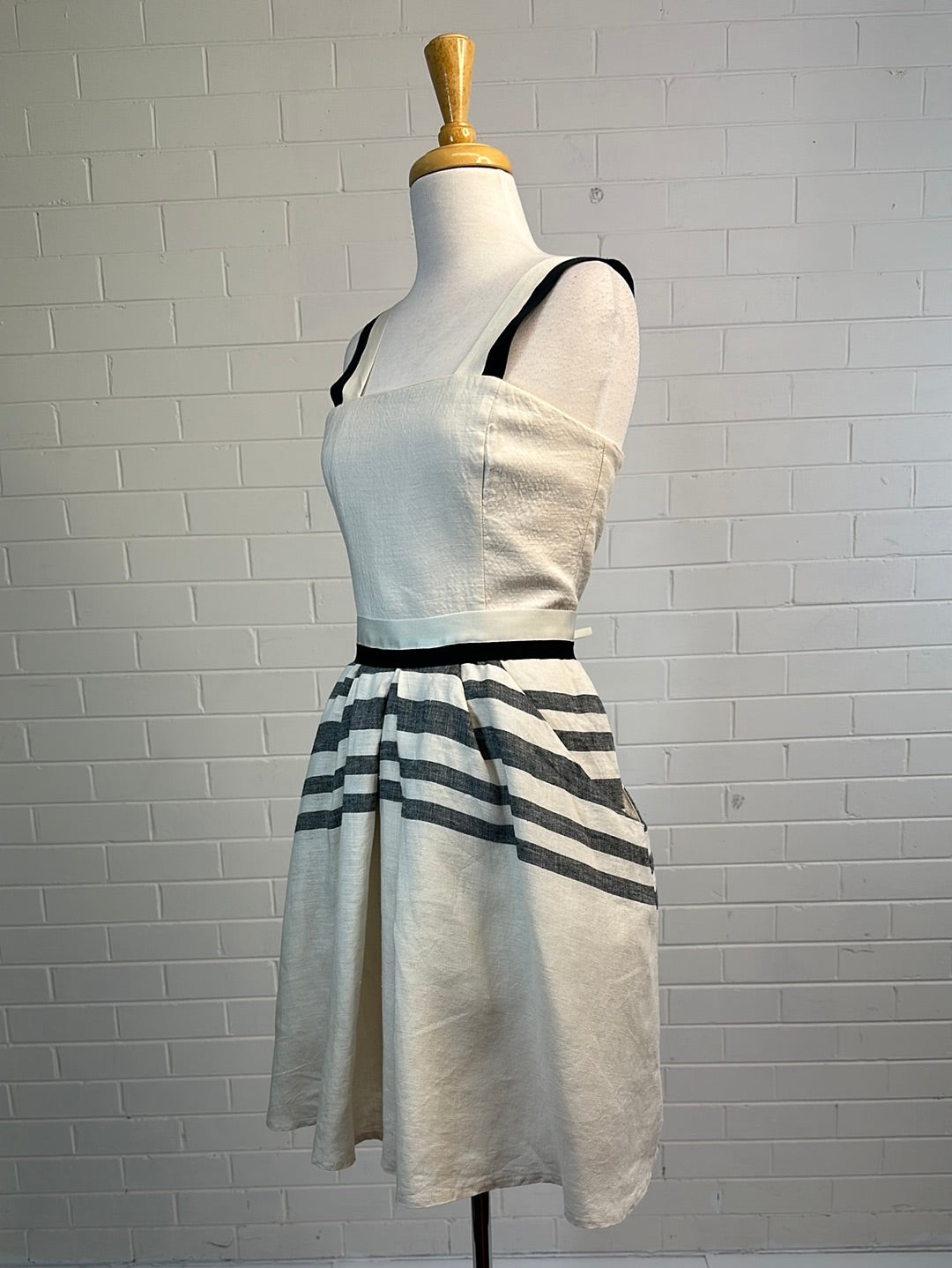 Malene Birger | Denmark | dress | size 10 | knee length | 100% linen