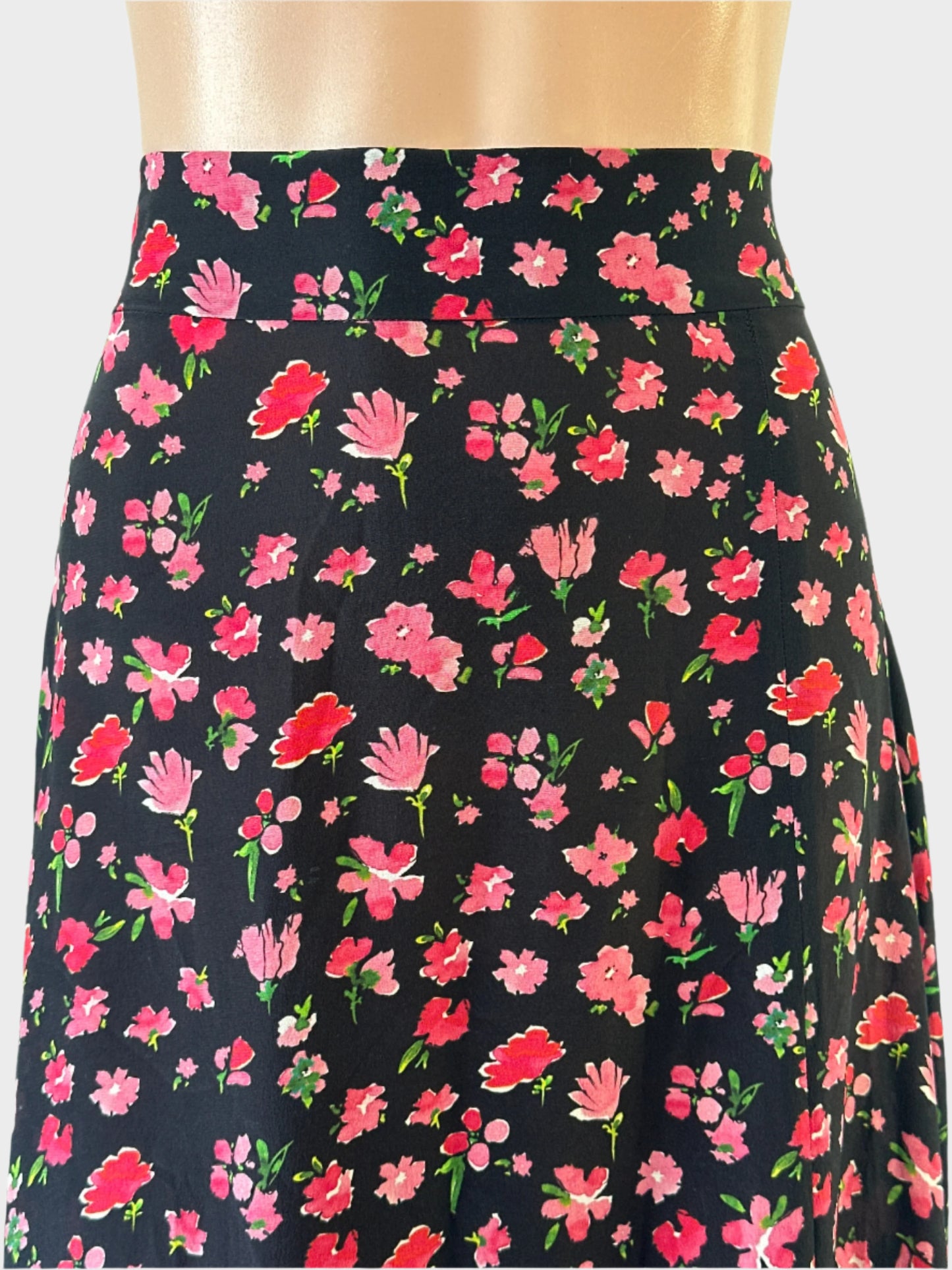 PYRUS | London | skirt | size 10 | midi length | 100% silk