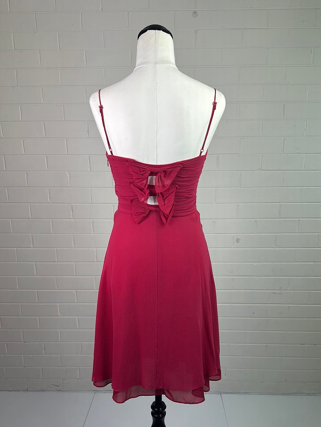 Karen Millen | UK | dress | size 8 | knee length | 100% silk