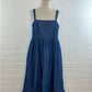 Co - Francois Girbaud | dress | size 12 | midi length | cotton linen blend