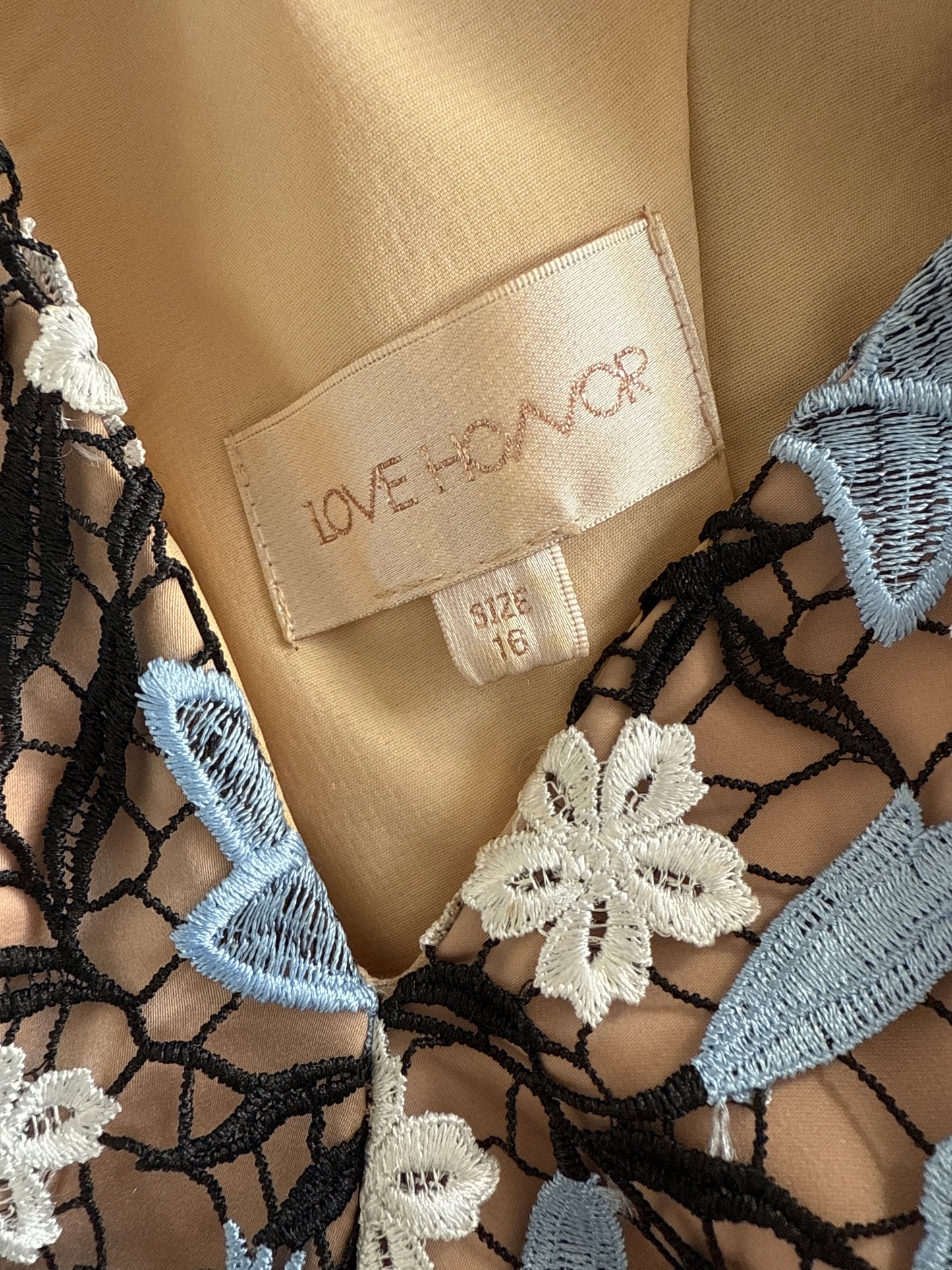 Love Honor | gown | size 16 | maxi length