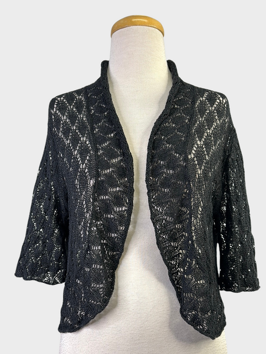 Perri Cutten | cardigan | size 14 | elbow length sleeve