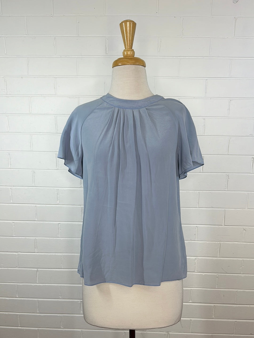 MARCS | top | size 6 | short sleeve | 100% silk