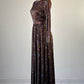 Tullo | rare vintage 70's | dress | size 12 | maxi length