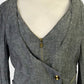 sass & bide | jacket | size 10 | double breasted | 100% linen