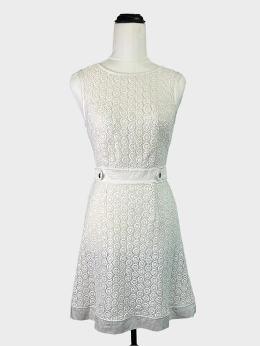 Karen Millen | UK | dress | size 6 | mini length | 100% cotton