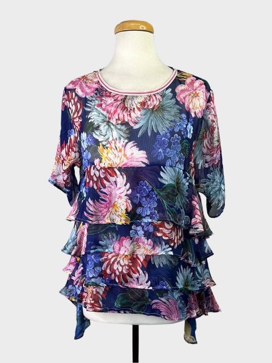 Trelise Cooper - curate  | New Zealand | top | size 10 | short sleeve