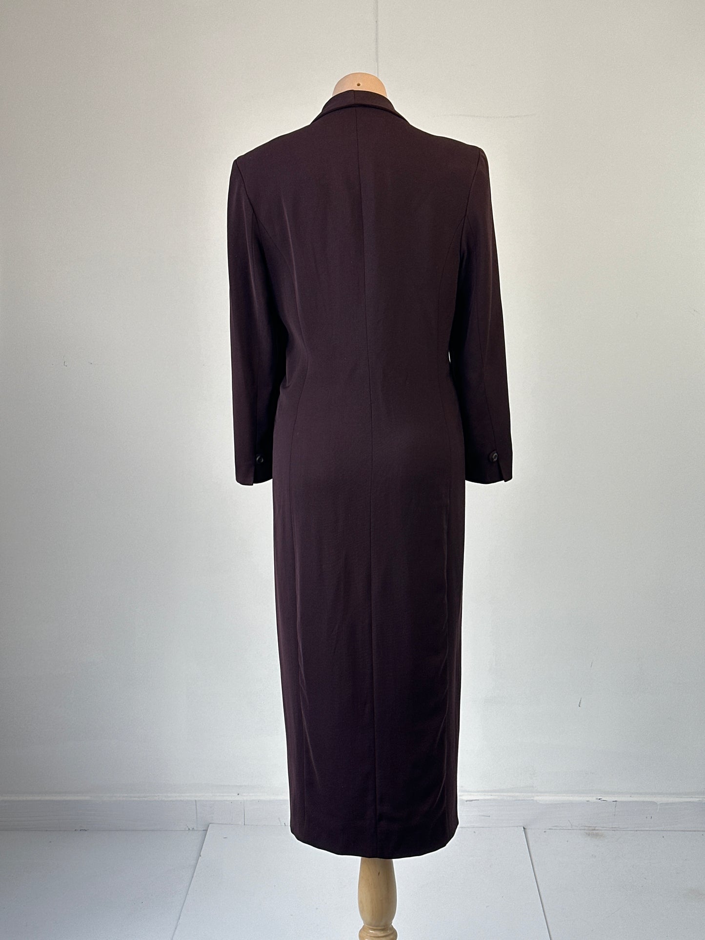 Sara Sturgeon | UK | vintage 90's | coat | size 10 | single breasted | made in France