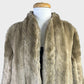 Otex of Melbourne | vintage 60's | faux fur coat | size 12 | single breasted