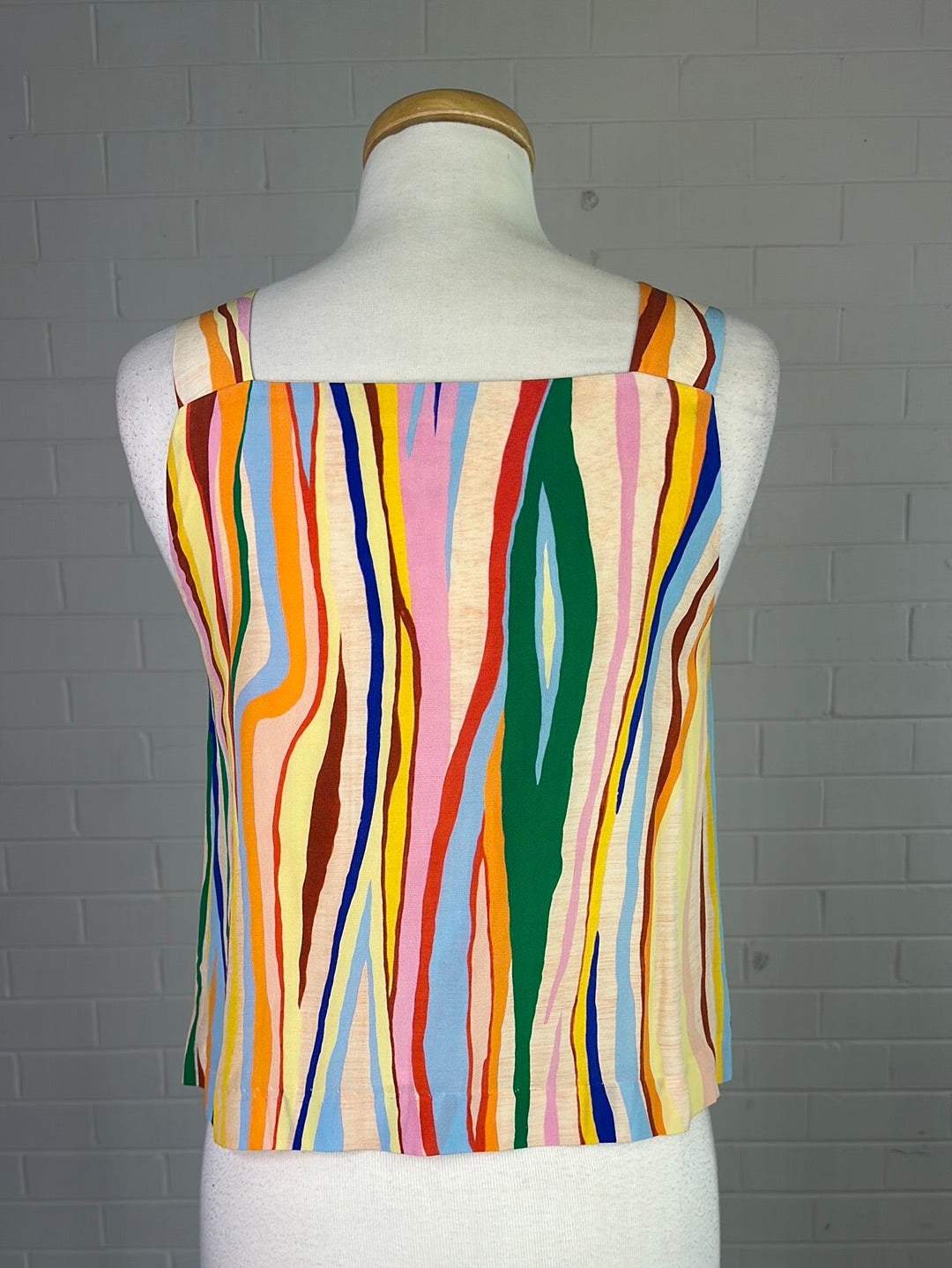 Gorman | top | size 10 | sleeveless | 100% cotton