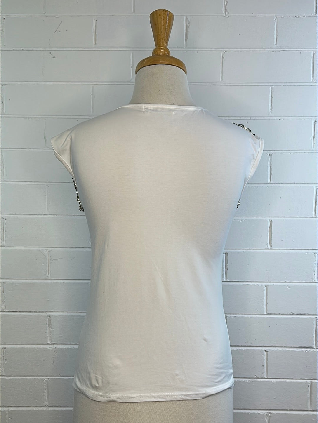 Miu Miu | Italy | top | size 8 | sleeveless | made in Italy