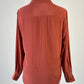 the fable | shirt | size 12 | long sleeve | 100% silk