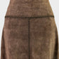 David Lawrence | skirt | size 10 | knee length | leather