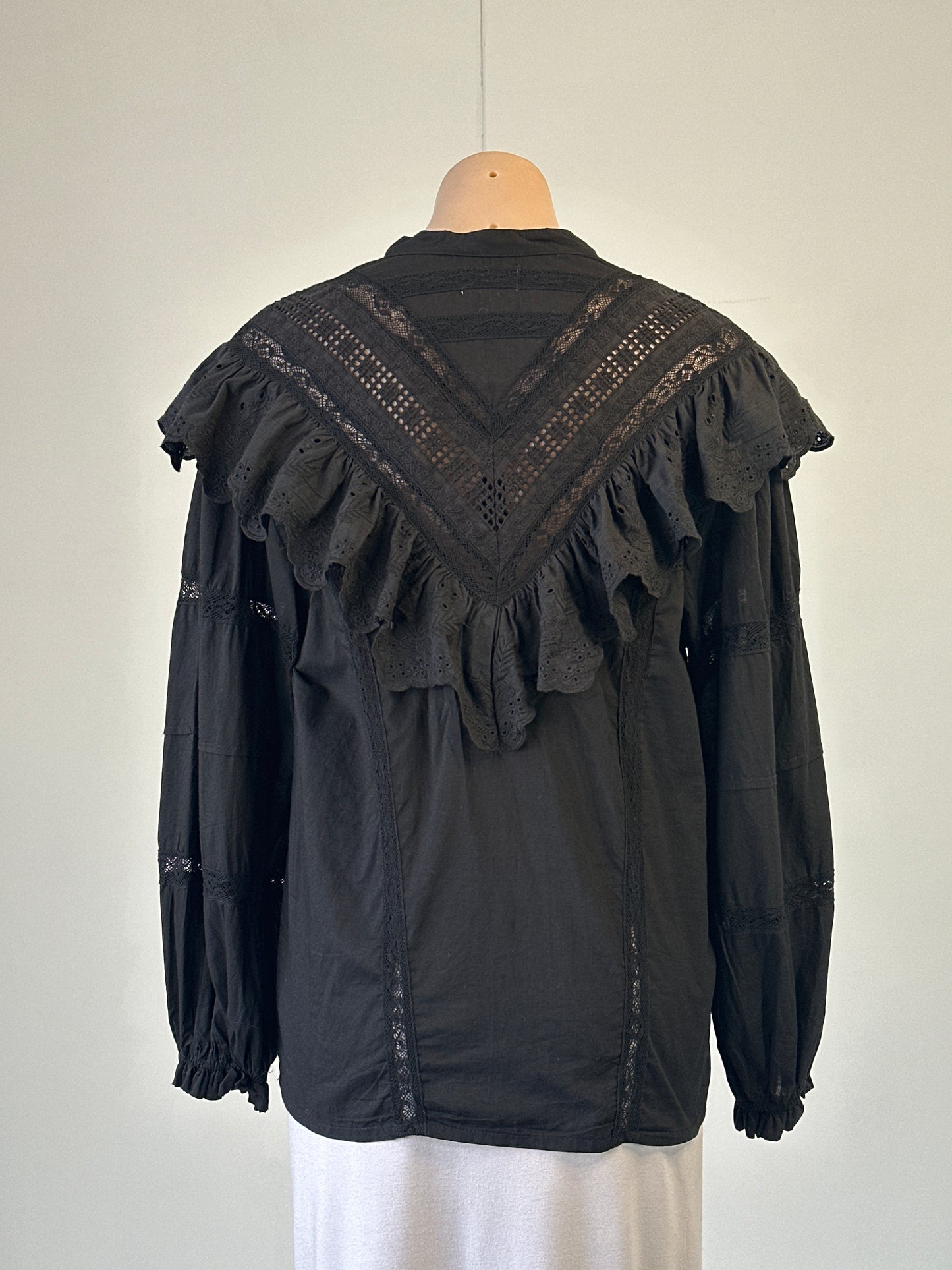 Palm. Noosa | shirt | size 10 | long sleeve | 100% cotton