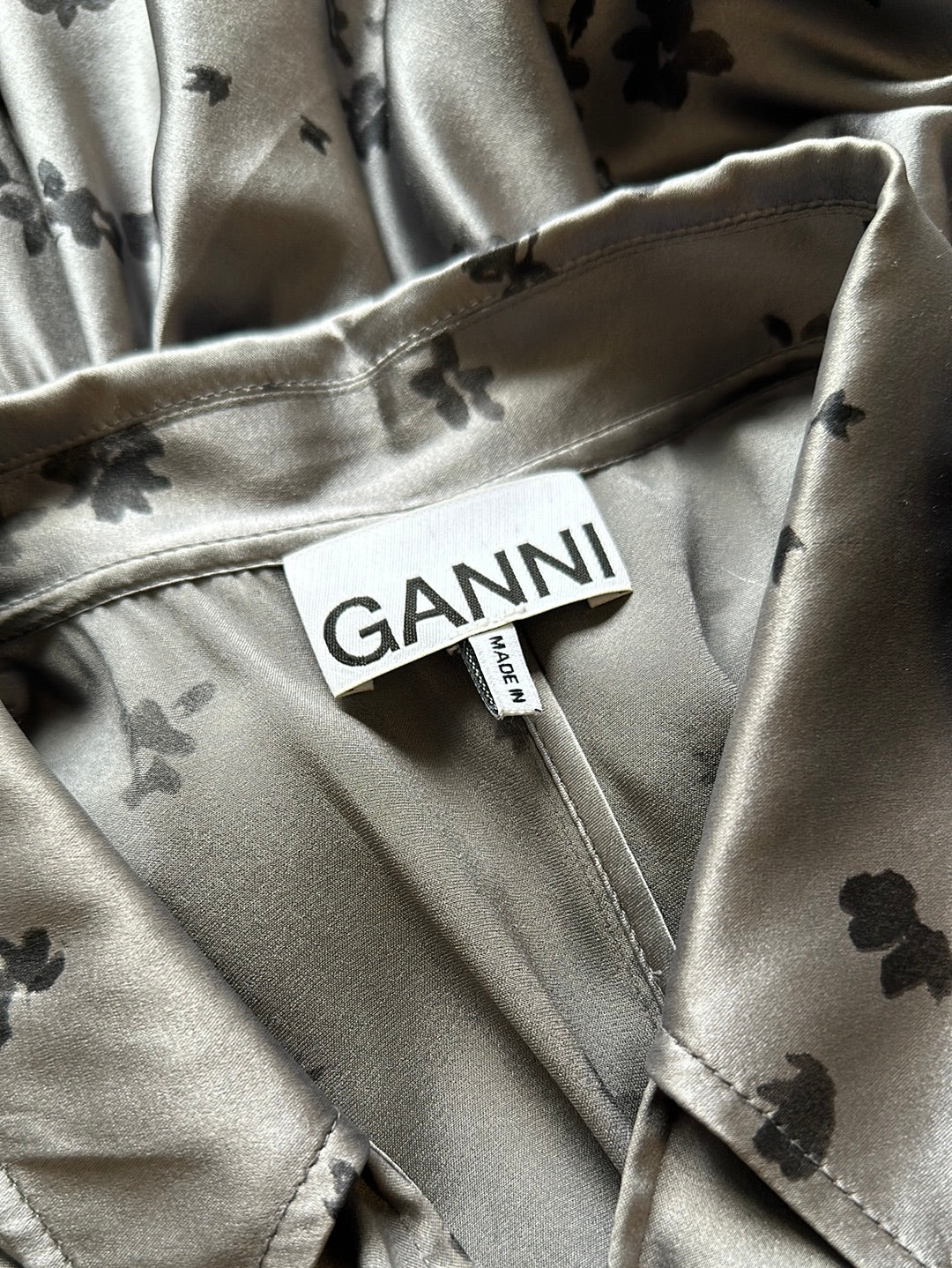 GANNI | Copenhagen | dress | size 14 | maxi length