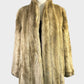 Otex of Melbourne | vintage 60's | faux fur coat | size 12 | single breasted