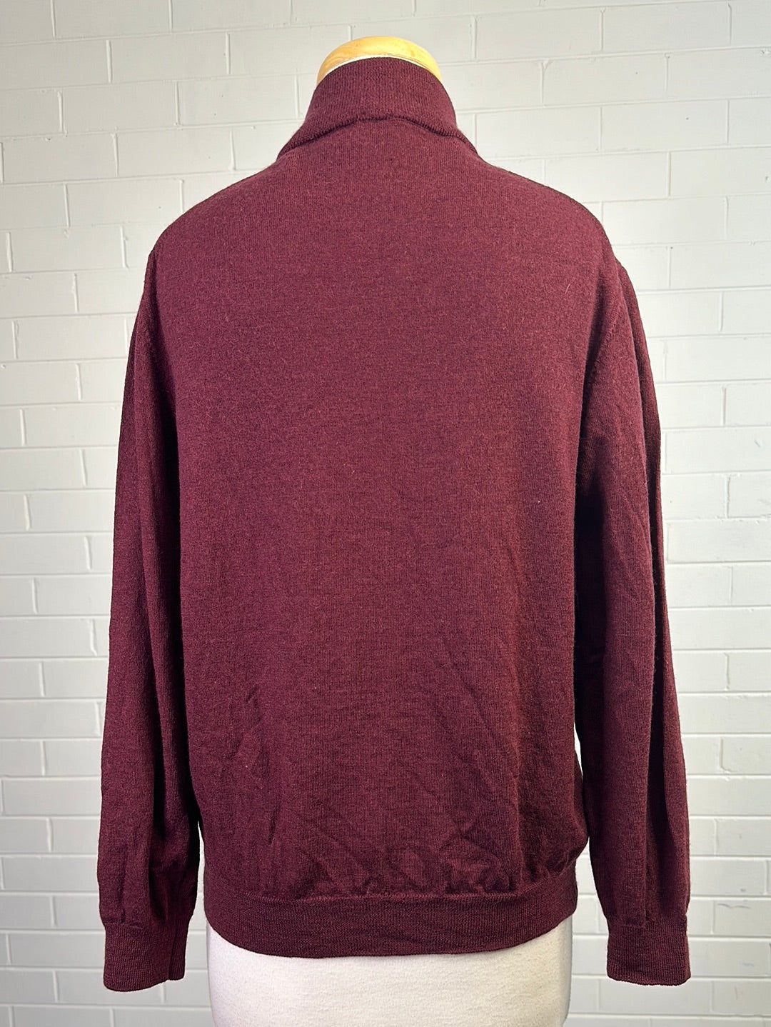 Hugo Boss | Germany | sweater | size 12 | collared | 100% wool