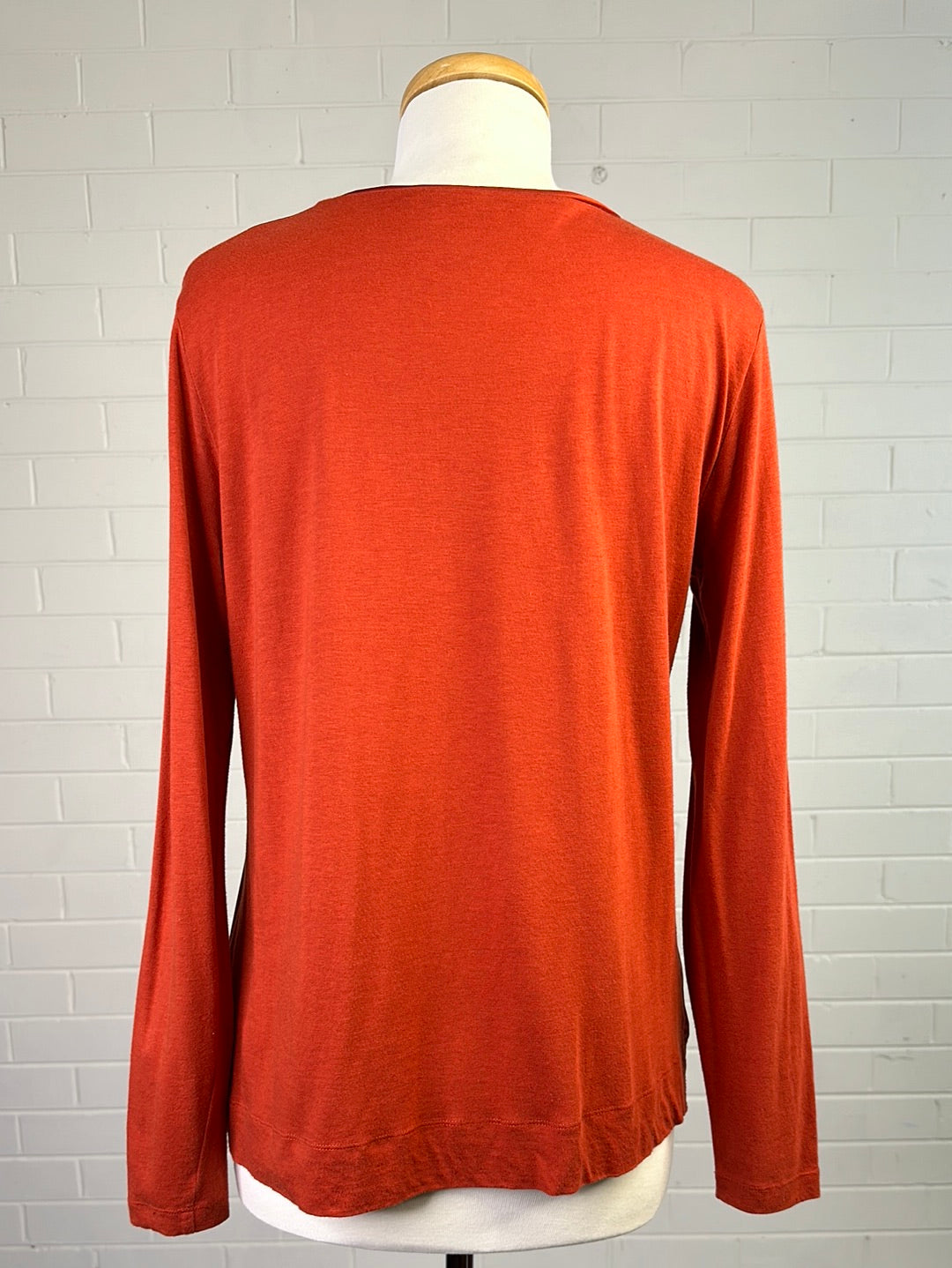 Gerard Darel | Paris | top | size 14 | long sleeve | 100% silk