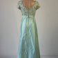 Jinoel of Melbourne | vintage 60's | gown | size 10 | maxi length | 100% silk