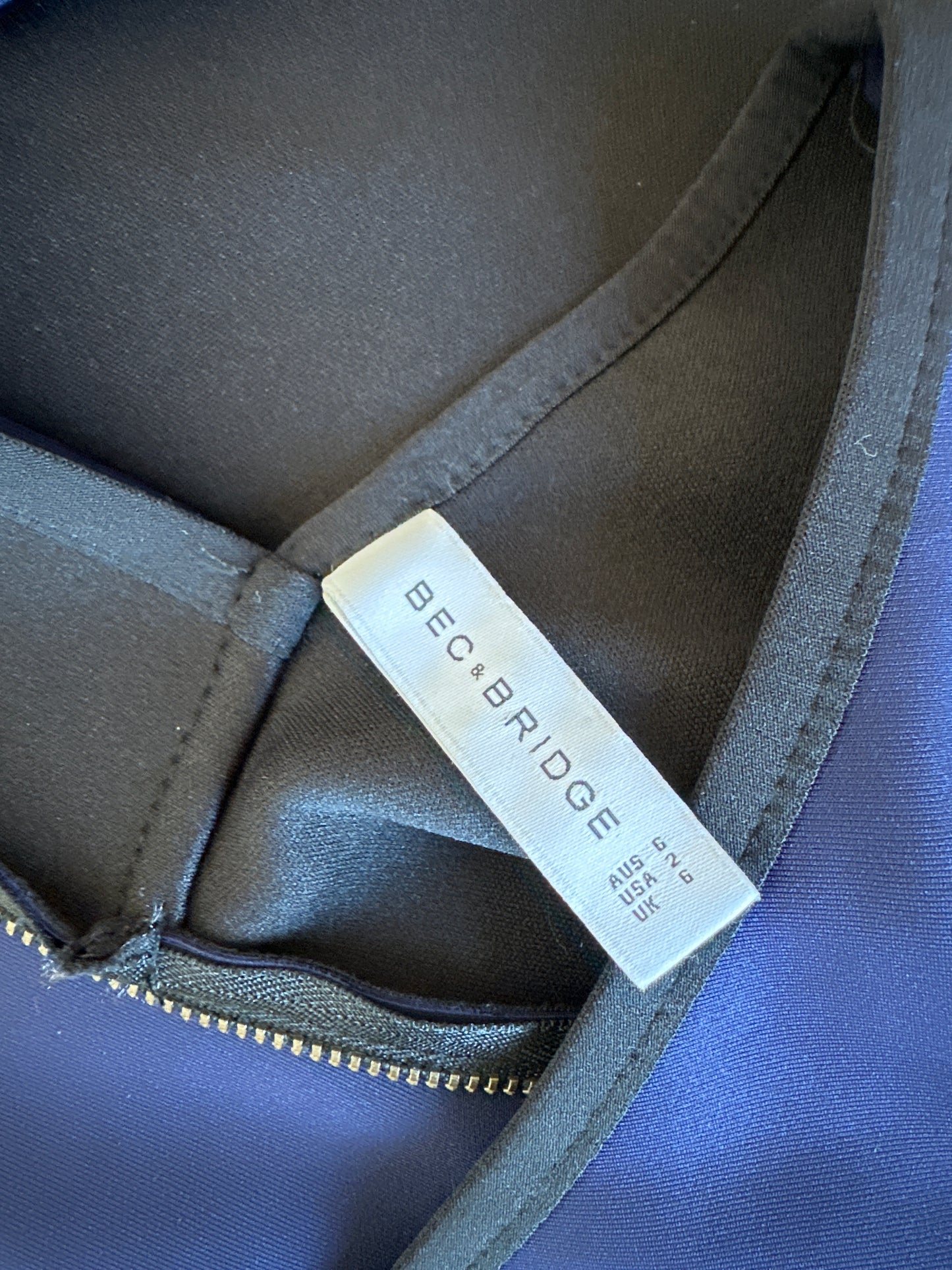 Bec + Bridge | dress | size 6 | knee length