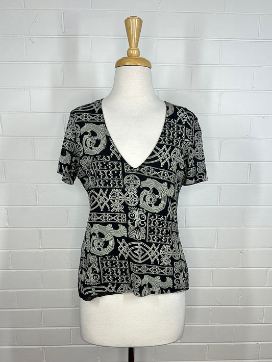 Lisa Ho | top | size 14 | short sleeve