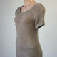 SKIN & THREADS | top | size 8 | short sleeve | 100% wool
