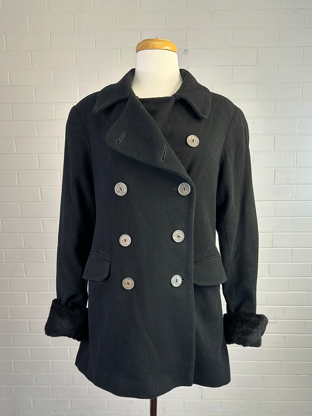 Howard Showers | vintage 90's | coat | size 10 | double breasted