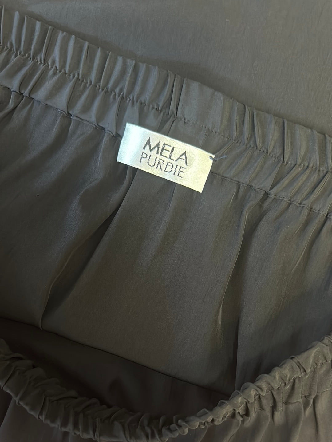 Mela Purdie | skirt | size 18 | midi length | made in Australia