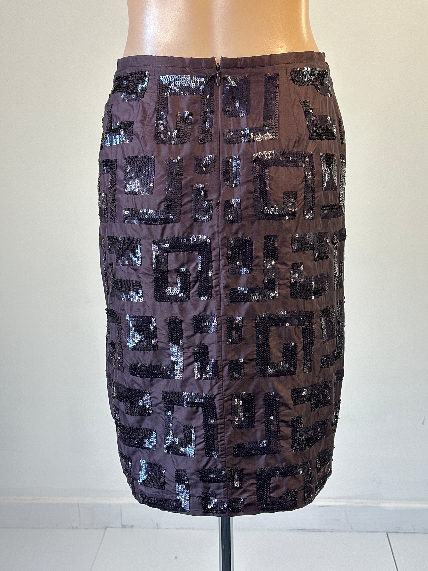 French Connection | UK | skirt | size 10 | knee length | 100% silk