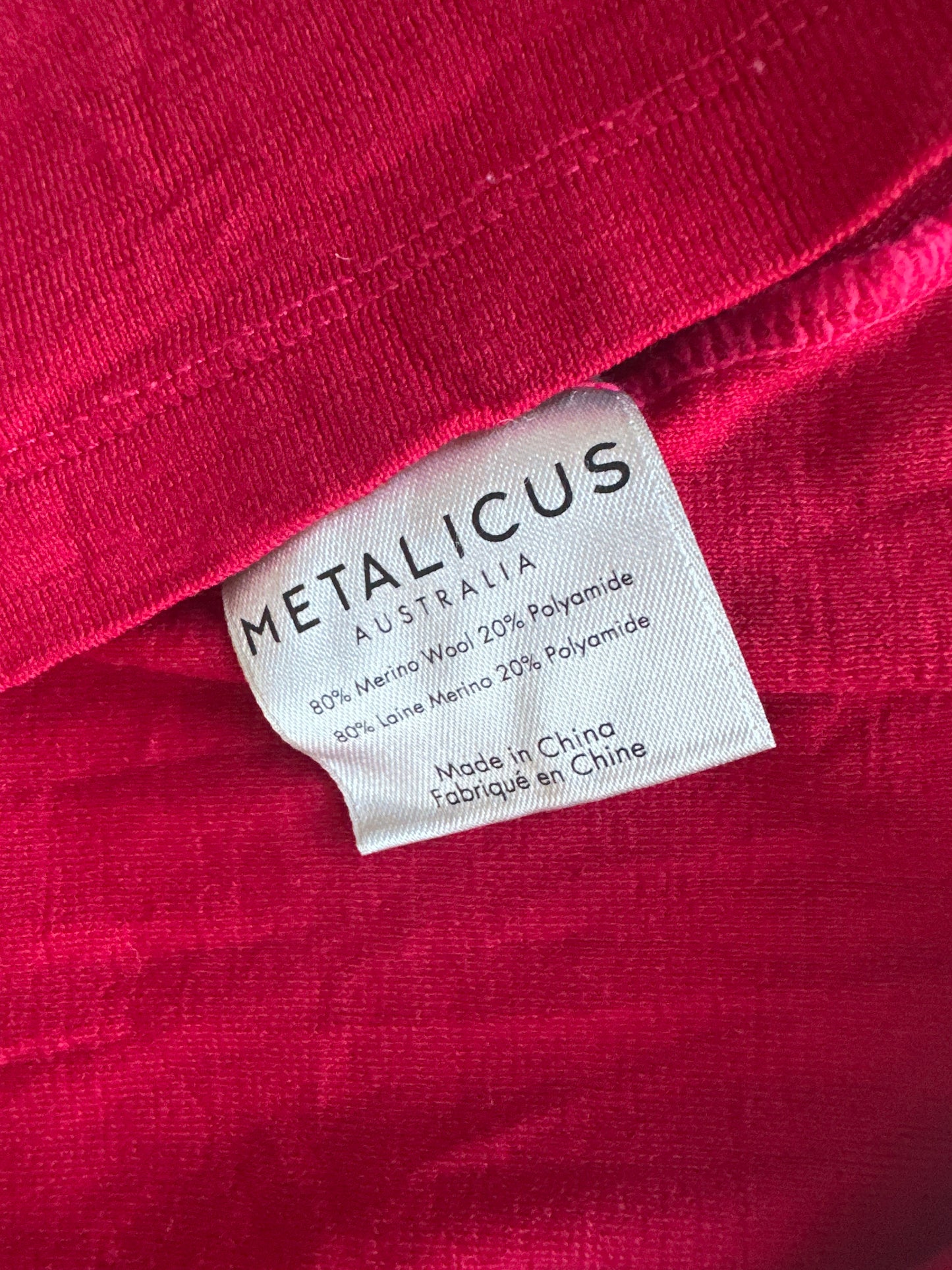 Metalicus | top | one size | long sleeve