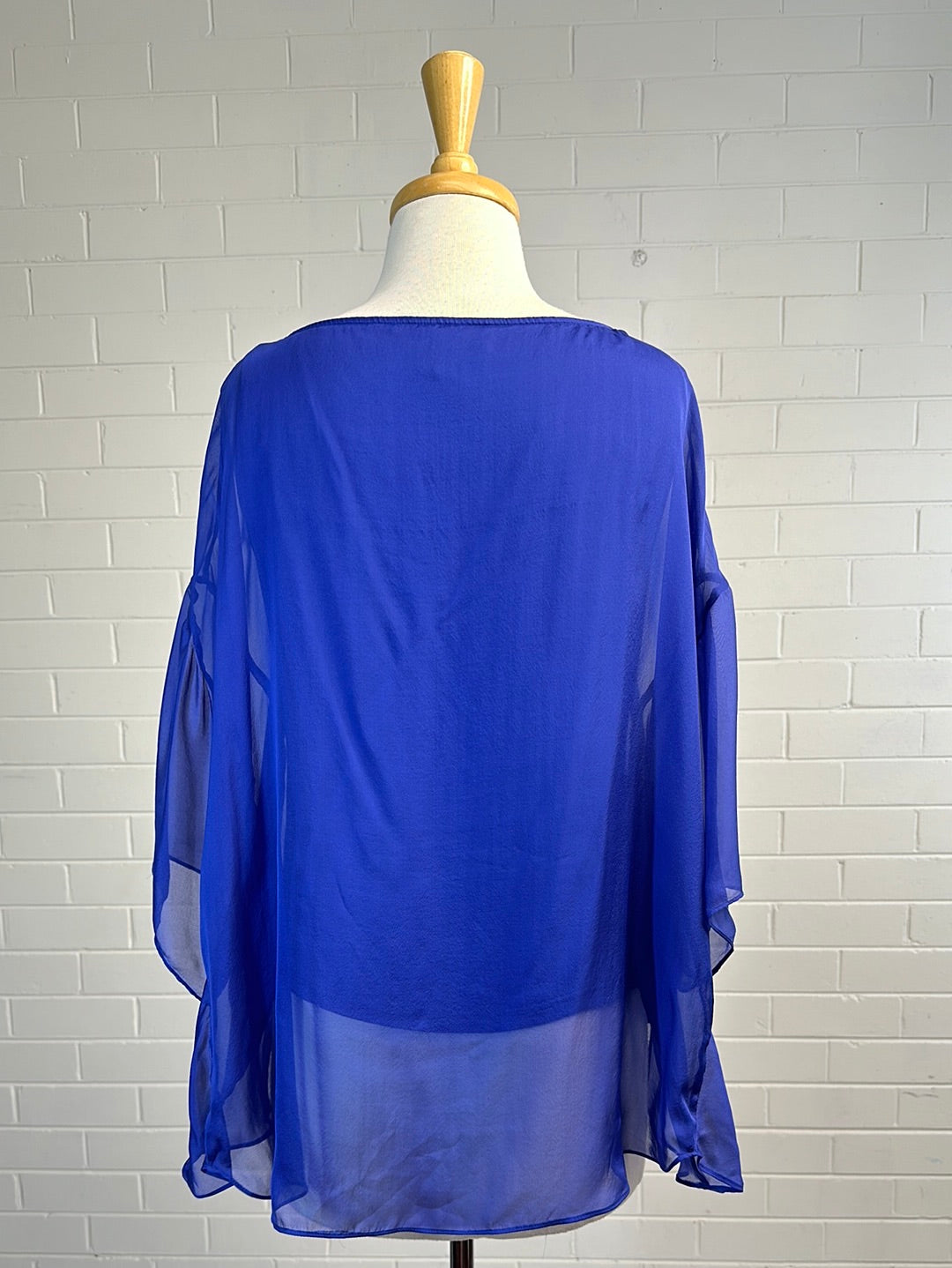 Phase Eight | top | size 12 | short sleeve | 100% silk