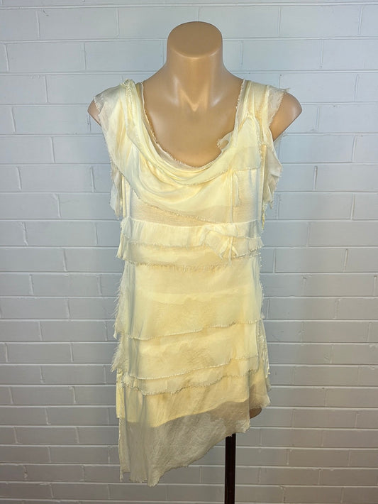 Made in Italy | Italy | top | size 10 | sleeveless | 100% silk