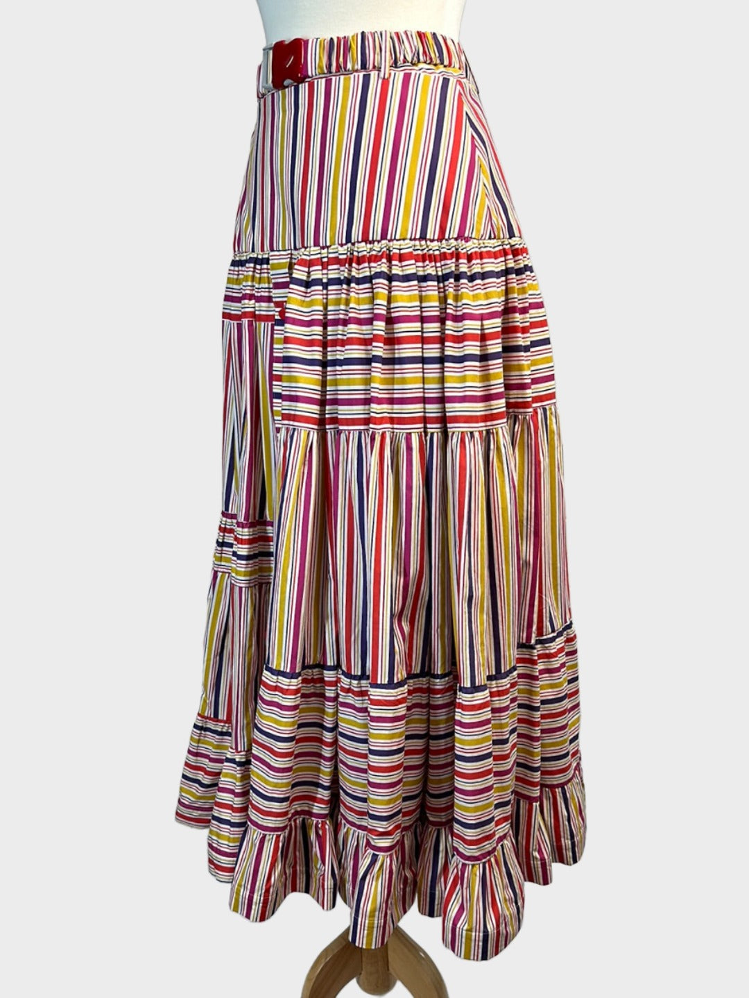 SILVIA TCHERASSI | Miami | skirt | size 8 | maxi length | 100% cotton
