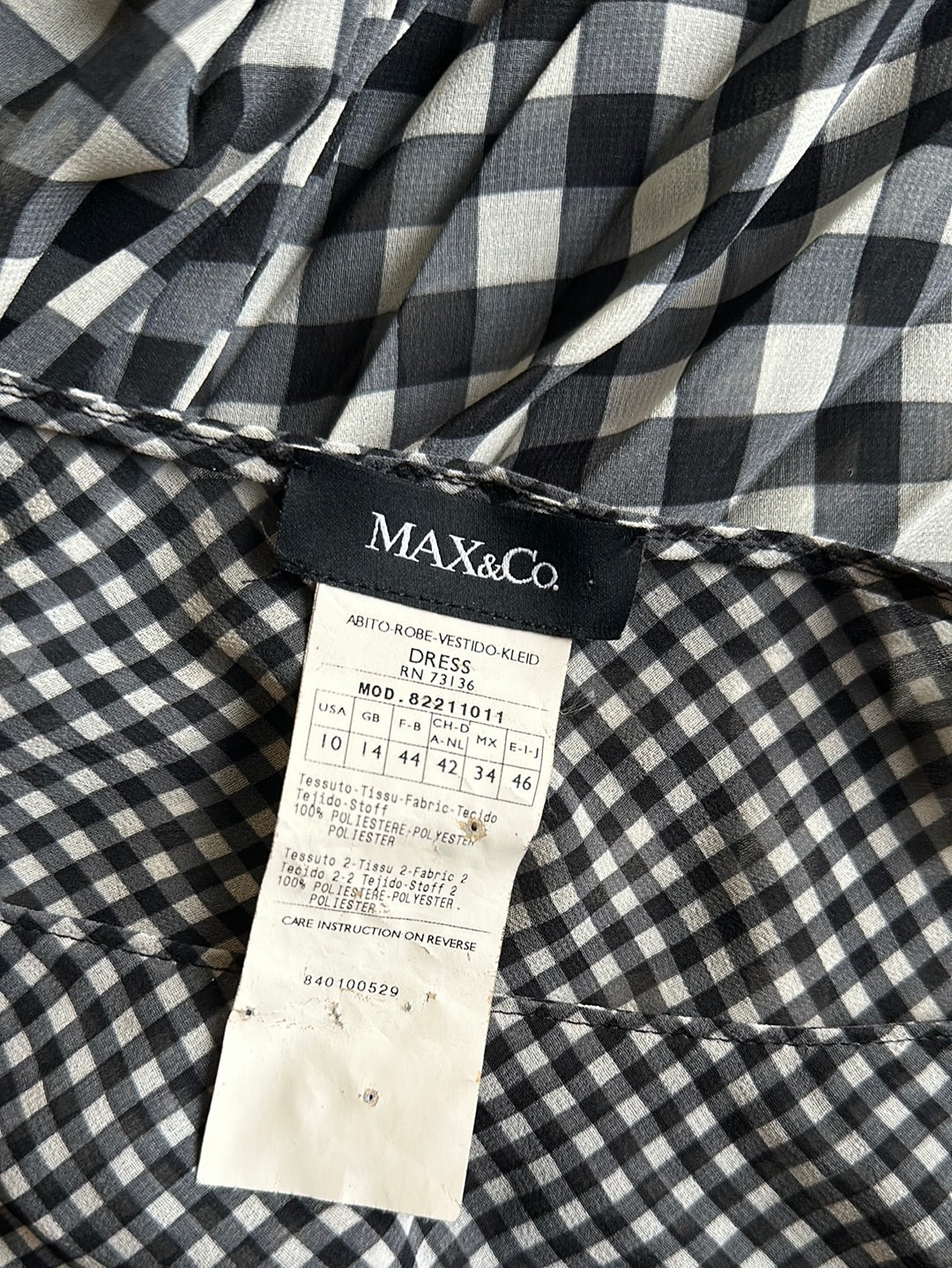 MAX&Co. | Italy | dress | size 14 | knee length | made in Italy