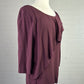 See by Chloé | Paris | top | size 8 | three quarter sleeve | 100% silk