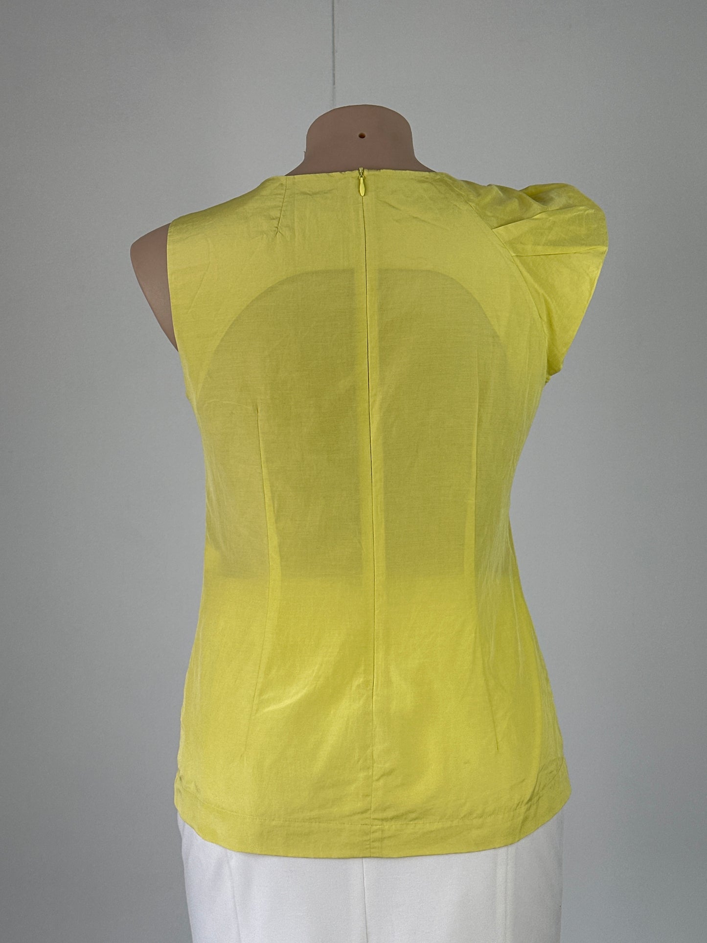 Veronika Maine | top | size 14 | sleeveless | silk cotton blend