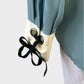 BELAIR | Paris | top | size 12 | long sleeve | 100% silk