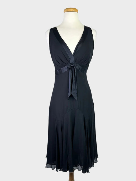 Ted Baker | London | dress | size 12 | midi length | 100% silk