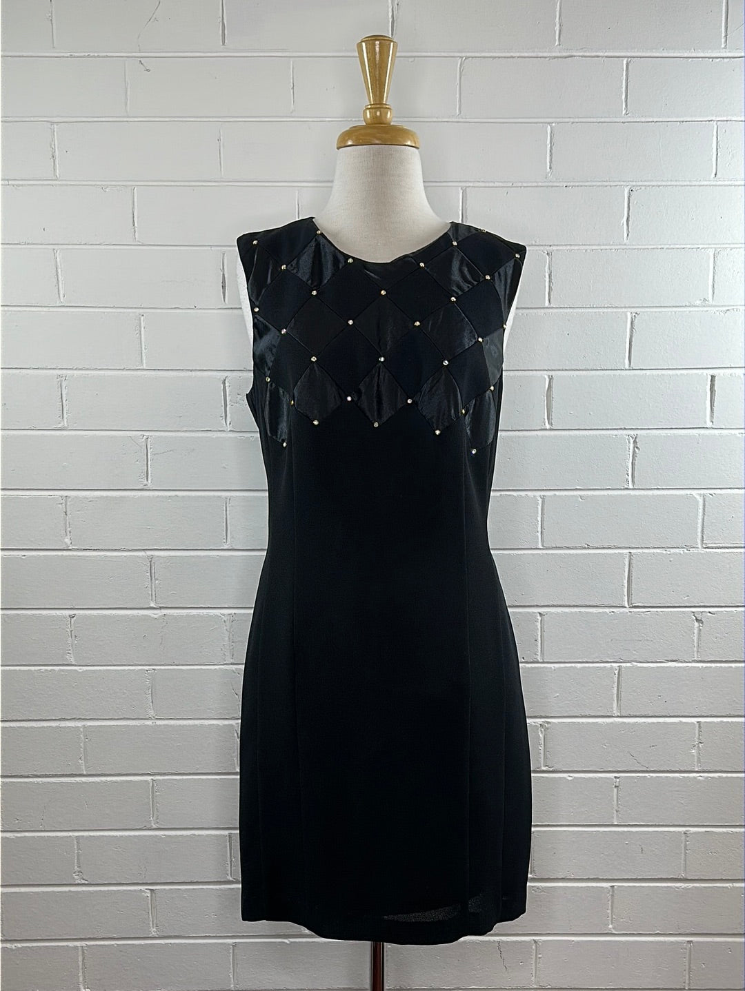 Joseph Ribkoff | Montreal | vintage 90's | dress | size 14 | knee length