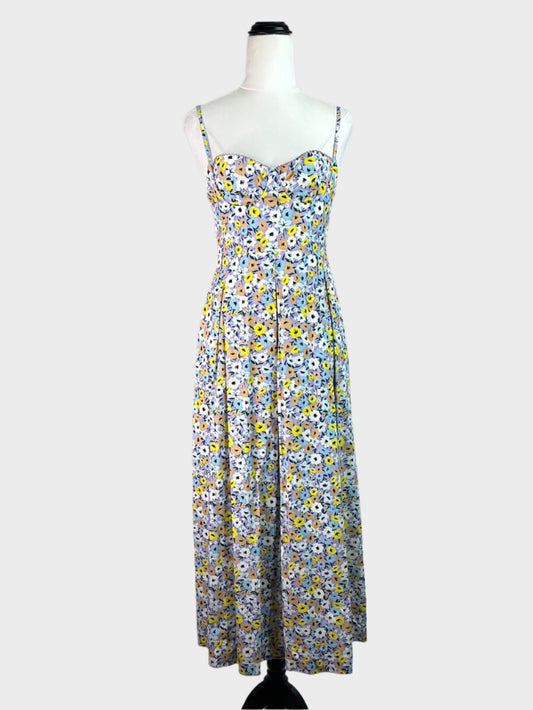 Agua by Agua Bendita | Colombia | dress | size 6 | maxi length | 100% cotton | new with tags | made in Colombia