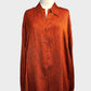 Cacharel | Italy | shirt | size 14 | long sleeve | 100% silk | made in Italy