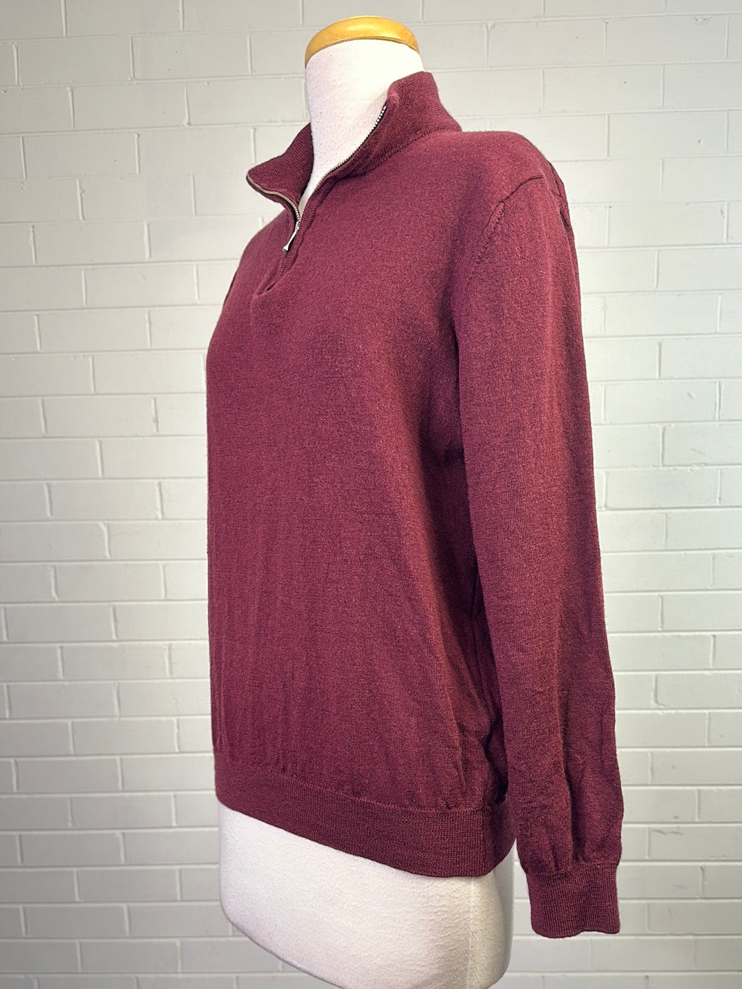 Hugo Boss | Germany | sweater | size 12 | collared | 100% wool