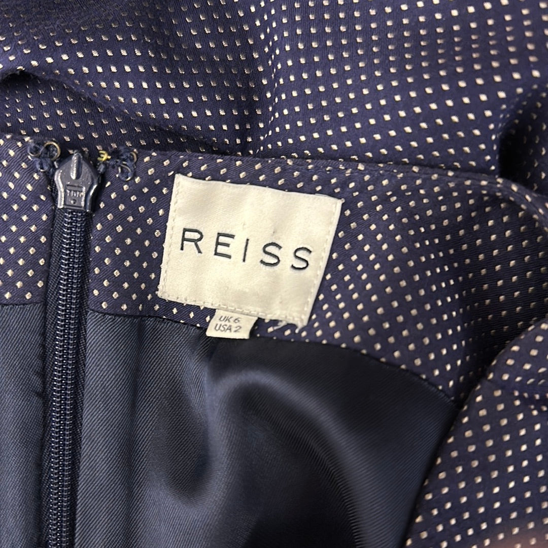 Reiss | UK | dress | size 6 | midi length